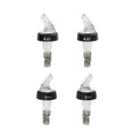 Set de 4 becs verseurs doseurs  alcool  bille 2 cl et 4 cl fackelmann