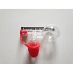 Doseur en plastique - ricard - 2. 5 cl - transparent - longueur 9 cm - article neuf