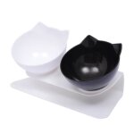 Double bol de chat anti - drapant avec support en plastique pour les chats et petit chien animaux chats ...