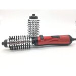 Double brosse soufflante rotative tournante a brushing 1000 watts 2 ttes