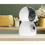 Double camra ip de surveillance intrieur kyf - 2mp + 2mp - wifi - rotative pt motorise