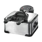 Double friteuse 4l inox clatronic fr 3195