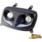 Double optique r8 tunr * adapt. booster / bws 2004 - noir(halogene 2x20w)