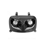 Double optique tnt 2 lampes halogene + leds blanche eyelight adapt. yamaha booster (� partir de) 2004 ...