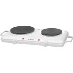 Double plaque de cuisson 2500w bomann dkp 5028 cb blanc