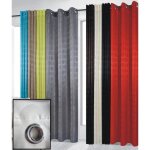 Double rideaux - chloe - 2 x 140 x 240 cm - beige - ?illets - tamisant - synth�tique