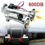 Double trompette super forte 600db 12v klaxon lectrique pour voiture camion bateau train haut - parleur ...