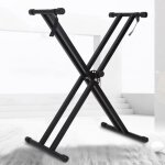 Double x support de clavier support de x - style avev deux tube metal pour piano numrique support de ...