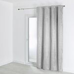 Doublure obscurcissante et thermique à ?illets argent 140x260 cm Doublure obscurcissante et thermique à ?illets argent 140x260 cm