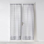 Douceur d& 39 int�rieur paire droite passe - tringle (2 x 70 x 200 cm) candide gris voile sabl� gris ...