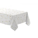 Douceur dintrieur - nappe rectangulaire antitache et infroissable etoiles scintillantes - 150 x 240 ...