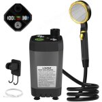 Douche de camping portable avec pompe et kit de douche dext�rieur pour camping - car douche de camping ...