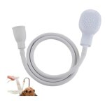 De douche - douchette en plastique avec raccord universel pour �vier tuyau de pulv�risation portable ...