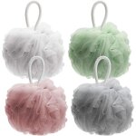 Douche Éponge 4pcs la fleur de douche de mousse brosse pour femmes hommes Douche Éponge 4pcs la fleur de douche de mousse brosse pour femmes hommes