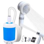 Douche portable rechargeable ext�rieure ? pompe � eau portable pour camping et lavage