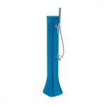 Douche solaire polythylne hd happy go 23l avec rince pieds - poolstar - bleu