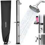 Douche solaire - tectake - orinoco 40 l jusqu� 60 �c pomme de douche pivotante 360� pvc 29 x 475 x 222 ...
