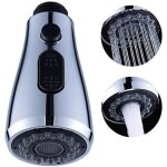 Douchette rétractable evier robinet cuisine avec bouton stop 2 types de jet pro tête universelle pour ... Douchette rétractable evier robinet cuisine avec bouton stop 2 types de jet pro tête universelle pour ...