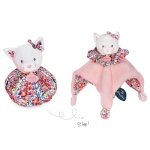 Doudou boule chat 3 en 1