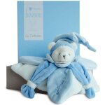 Doudou collector ours bleu 24 cm - doudou et compagnie
