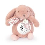 Doudou et compagnie - dc4200 - veilleuse musicale lapin doudou - rose - doudou et compagnie