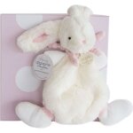 Doudou et compagnie - lapin bonbon - doudou rose