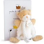Doudou et compagnie ours petit roi - doudou avec attache ttine