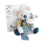 Doudou et compagnie yoca le koala - pantin avec anneau de dentition