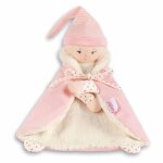 Doudou corolle - babi corolle - fleur de coton rose - 22cm - pour fille dès la naissance Doudou corolle - babi corolle - fleur de coton rose - 22cm - pour fille dès la naissance