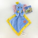 Doudou dumbo bleu peluche disney 26 cm