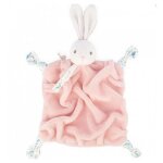 Plume doudou lapinou rose