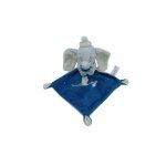 Doudou mouchoir �l�phant dumbo bleu - disney