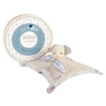 Doudou plat en coton bio - doudou et compagnie - chien bleu - mixte - 0 mois - naissance - beige - bleu ... Doudou plat en coton bio - doudou et compagnie - chien bleu - mixte - 0 mois - naissance - beige - bleu ...