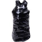 Doudoune pour chien os - taille s - noir - 100% polyester - fornord import distribution