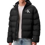 Doudoune noire homme calvin klein jeans lv04rd528g