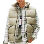 Doudoune sans manches verte homme tommy hilfiger dm0dm22069