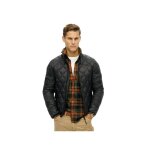 Doudoune superdry homme diamond quilt fuji lite noir synth�tique