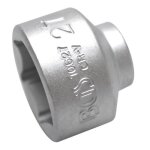 Douille pour cl� - bgs technic - six pans 10 mm (3 / 8) - 27 mm - acier chrome - vanadium