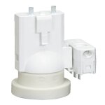 Douille dcl compacte e27 - legrand - 060135 - blanc - plastique - 75w max