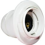 Douille e27 filet�e bague pas 10x1 blanc