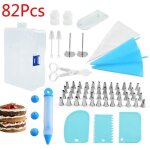 Douille patisserie professionnelle poche  douille en acier inoxydable diy kits pour dcoration avec ...