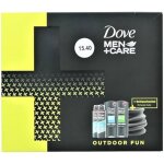 Dove men + care clean comfort coffret cadeau avec gel douche anti - transpirant et charpe tube (2 x ...