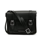 Sacoche - dr martens - kiev - cuir noir - 11 pouces - dtails emblmatiques