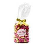 Drages amandes fines 1kg fuchsia or