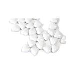 Dragées mini coeur chocolat couleur blanc 250 gr - blanc Dragées mini coeur chocolat couleur blanc 250 gr - blanc