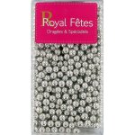 Drages sucre perles 250g argent gris argent