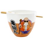 Bol � ramen - dragon ball z - roshi - 470ml - blanc - compatible lave - vaisselle