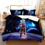 Dragon ball z parure de lit 3 piècesdragonball super avec housse de couette et 2 taies doreiller 140x200cm[444 ... Dragon ball z parure de lit 3 piècesdragonball super avec housse de couette et 2 taies doreiller 140x200cm[444 ...