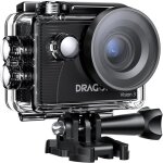Dragon touch vision 3 cam�ra sport 4k30 / 20mp �cran 2 eis grand angle 170� �tanche 30m wifi t�l�commande ...
