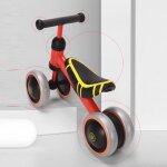 Draisienne b�b� rouge - 4 roues - 50 * 18 * 38cm - a partir de 10 mois